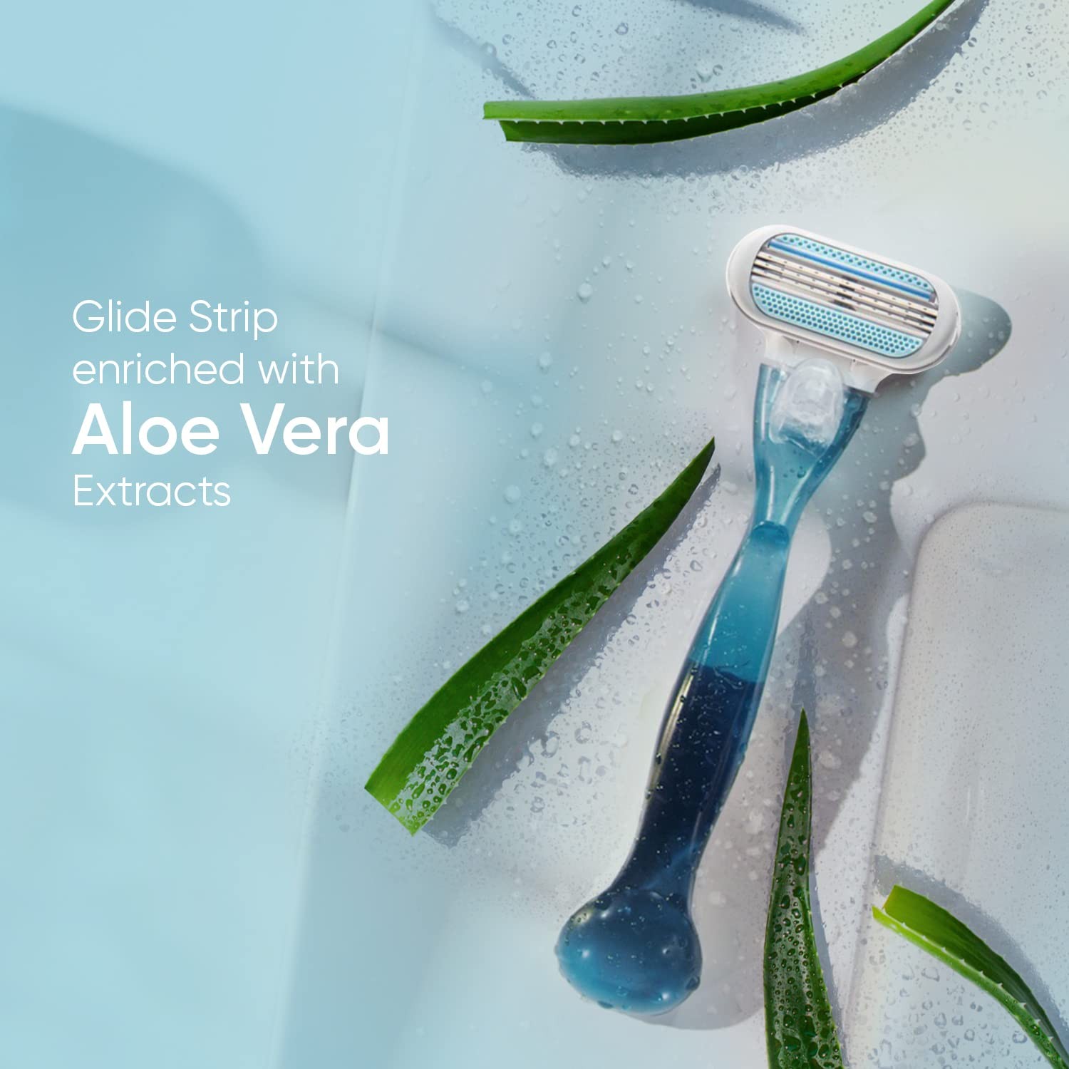 Gillette Venus Hair Removal Razor for Women with Aloe Vera