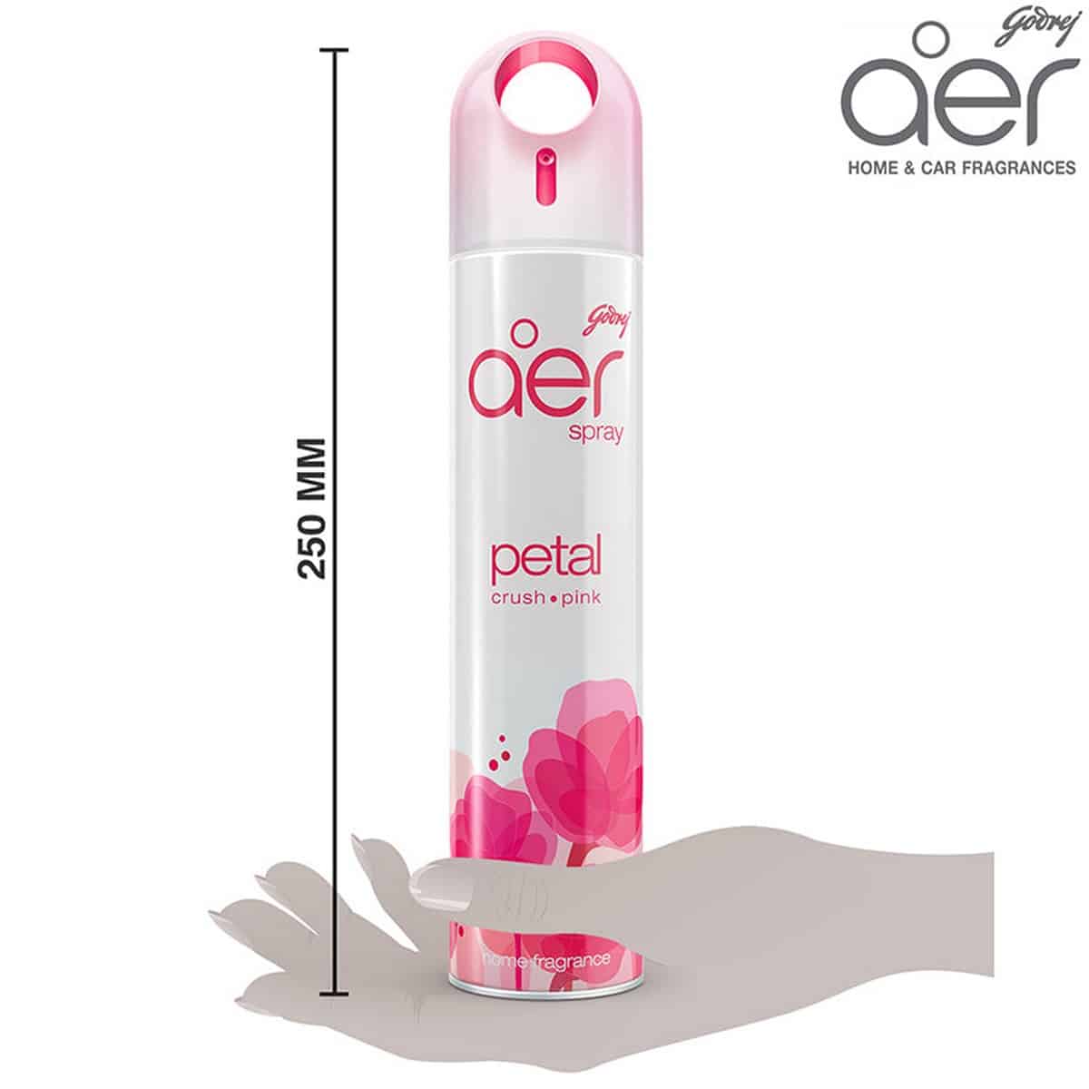 Godrej Aer Spray, Home & Office Air FreshenerÂ Petal Crush Pink (240 ml)