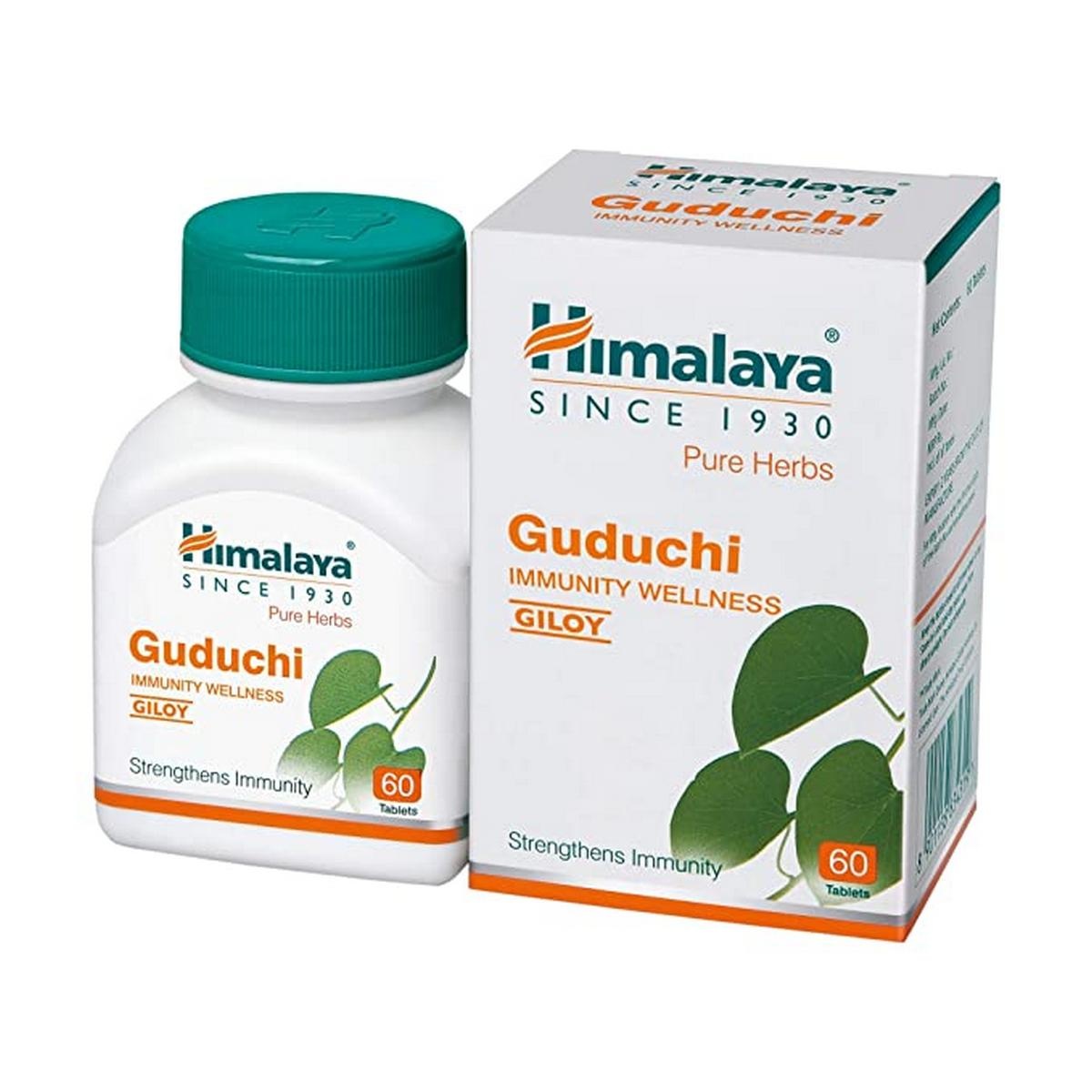 Himalaya Guduchi Immunity Wellness Giloy Strengthens immunity (60 Tablet)