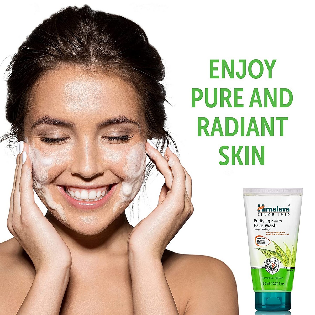 Himalaya Herbals Purifying Neem Face Wash (150 ml)