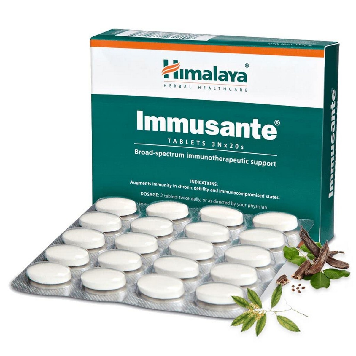 Himalaya Immusante Tablet (20 Tablets Pack of 3)