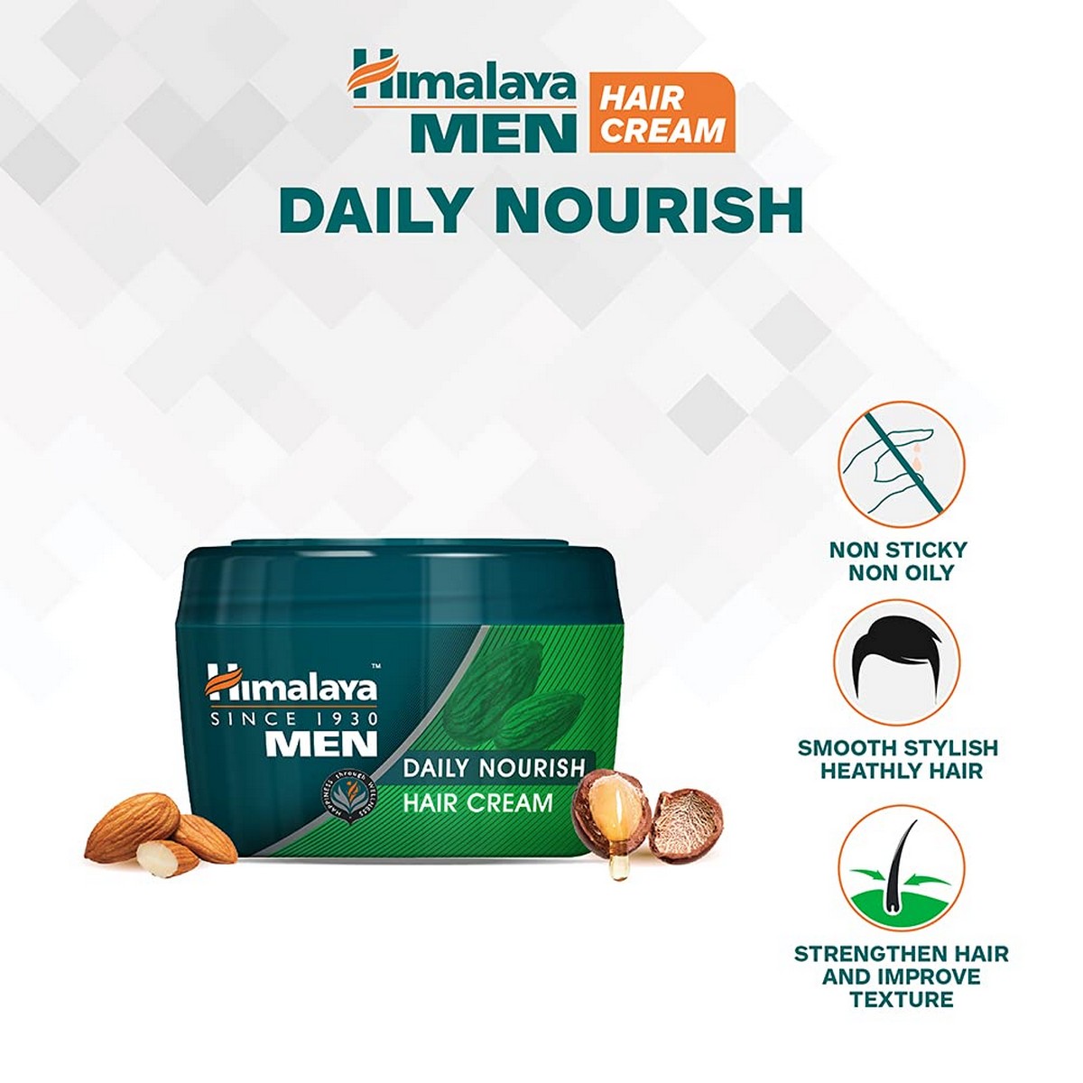 Himalaya Men Daily Nourish Hair Cream (100 grams)