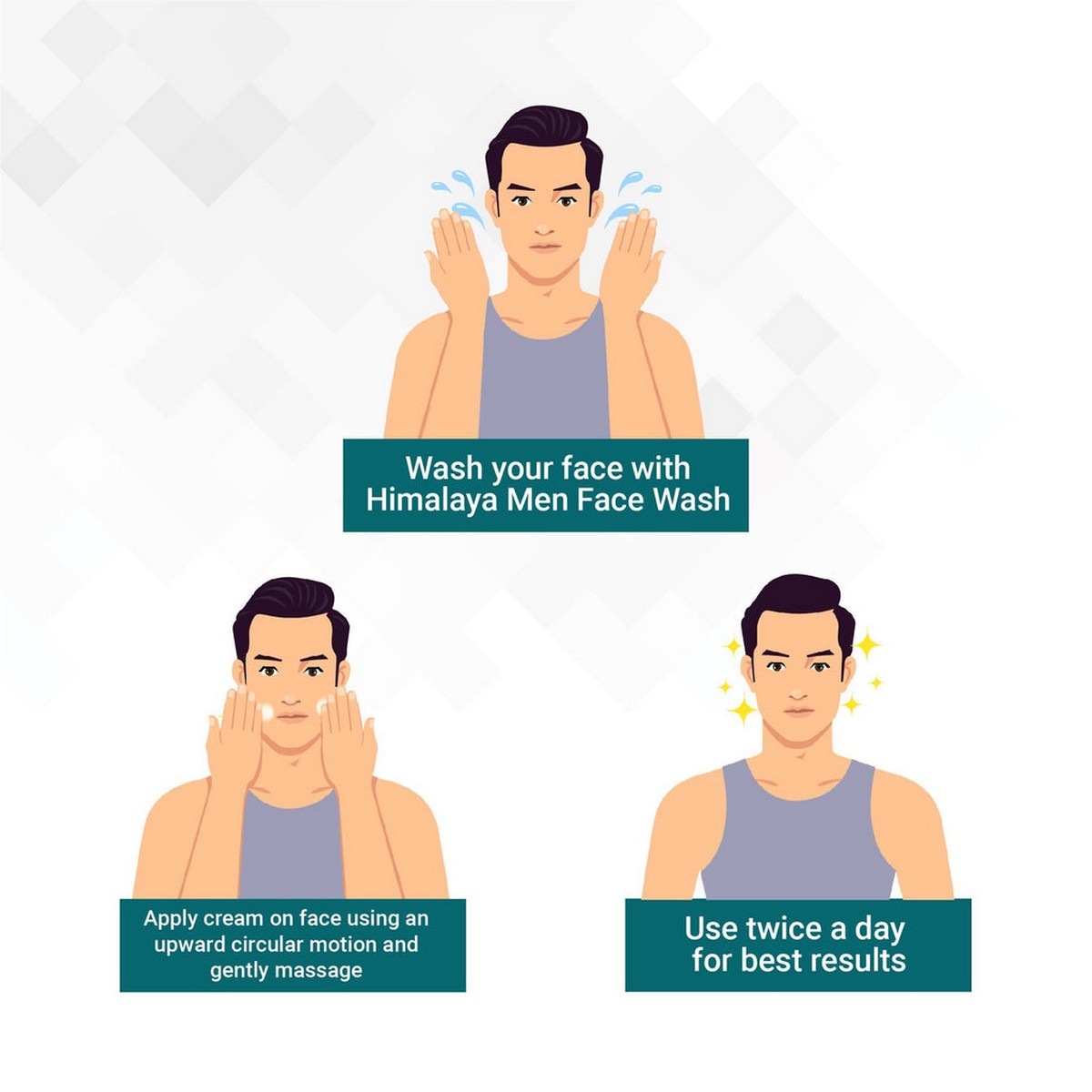 Himalaya Men Natural Bright Oil Control Face Gel Cream (50 gm)