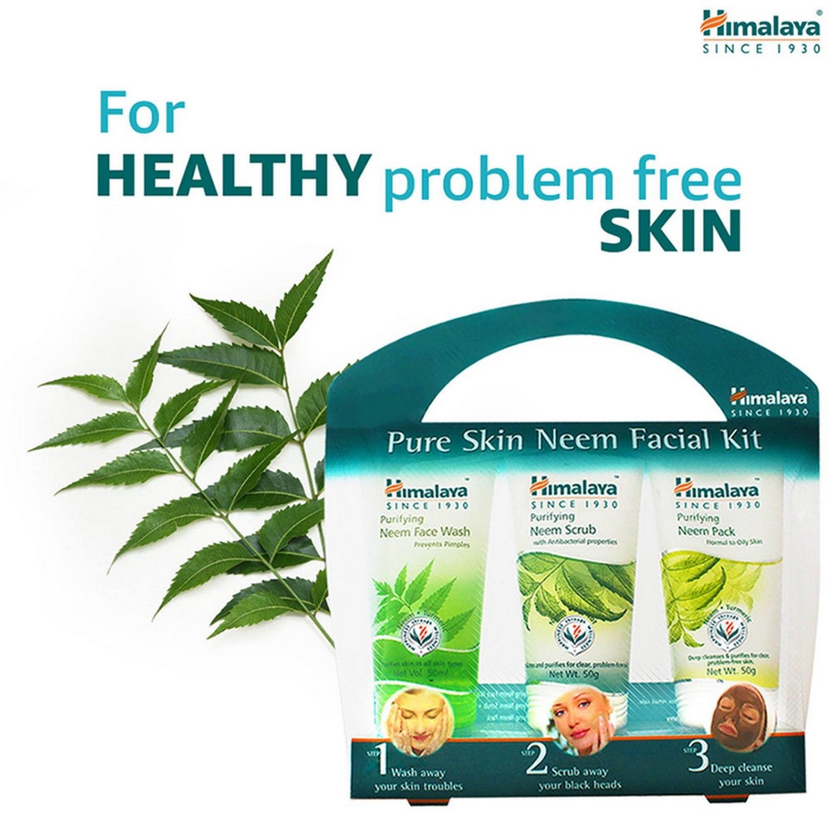 Himalaya Pure Skin Neem Facial Kit