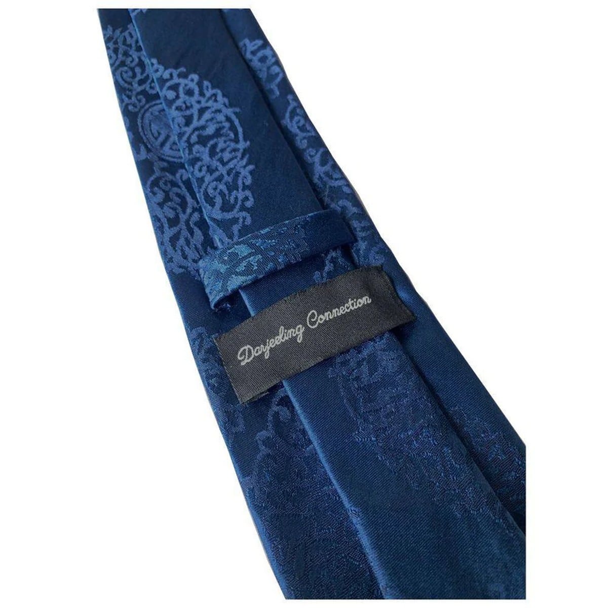 Himalayan Knot Blue Ceremony Paisley Tie And Cufflinks