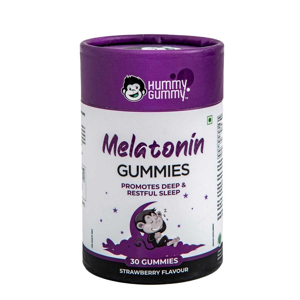 Hummy Gummy Melatonin Gummies for Sleep with Nerve Relaxation (30 Gummies)