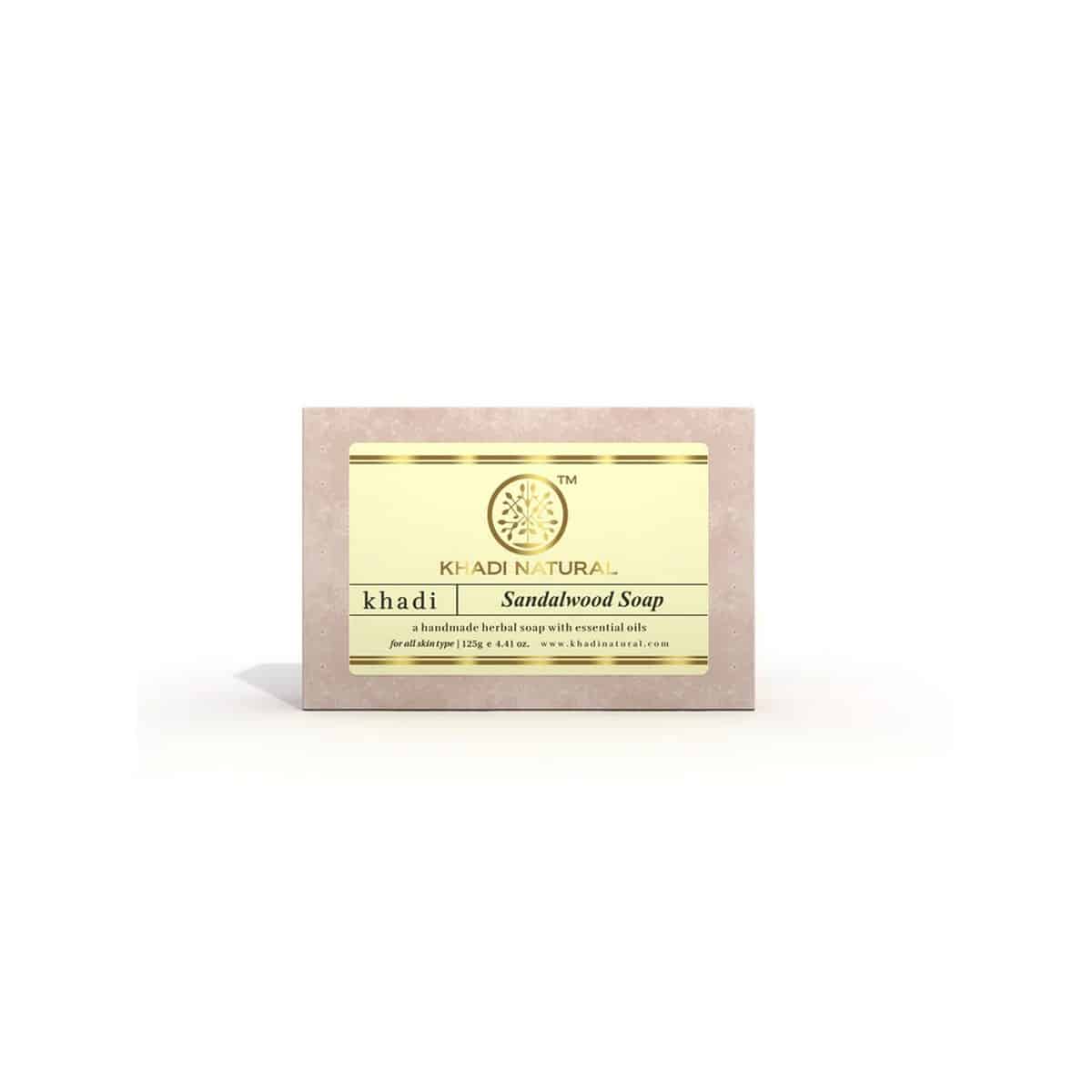 Khadi Natural Herbal Sandalwood Soap (125g)