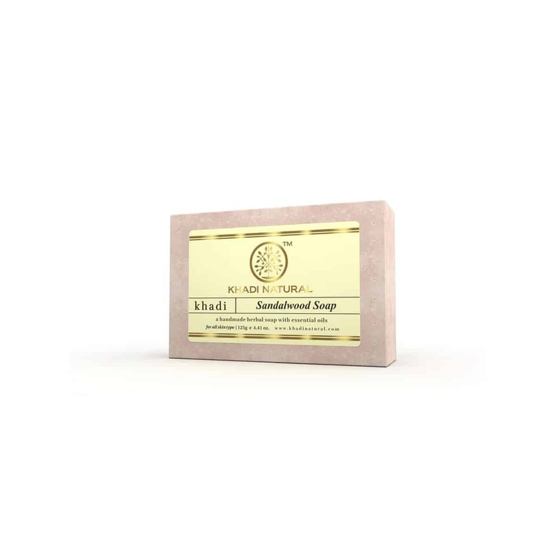 Khadi Natural Herbal Sandalwood Soap (125g)