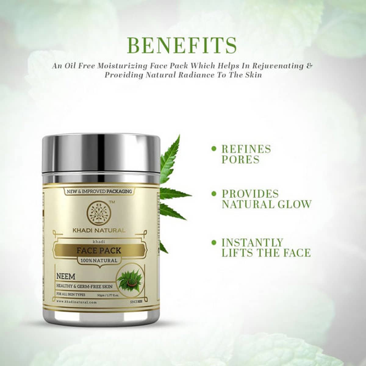 Khadi Natural Neem Face Pack (50 gm)