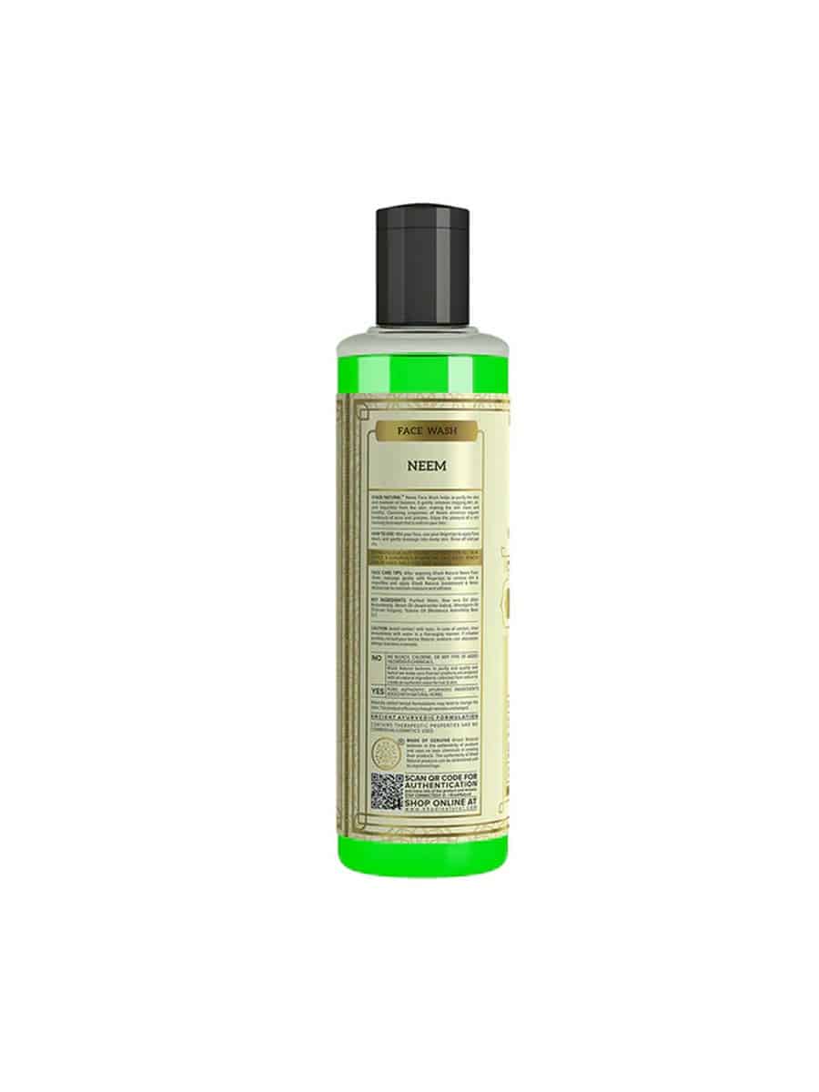 Khadi Natural Neem Face Wash (210 ml)
