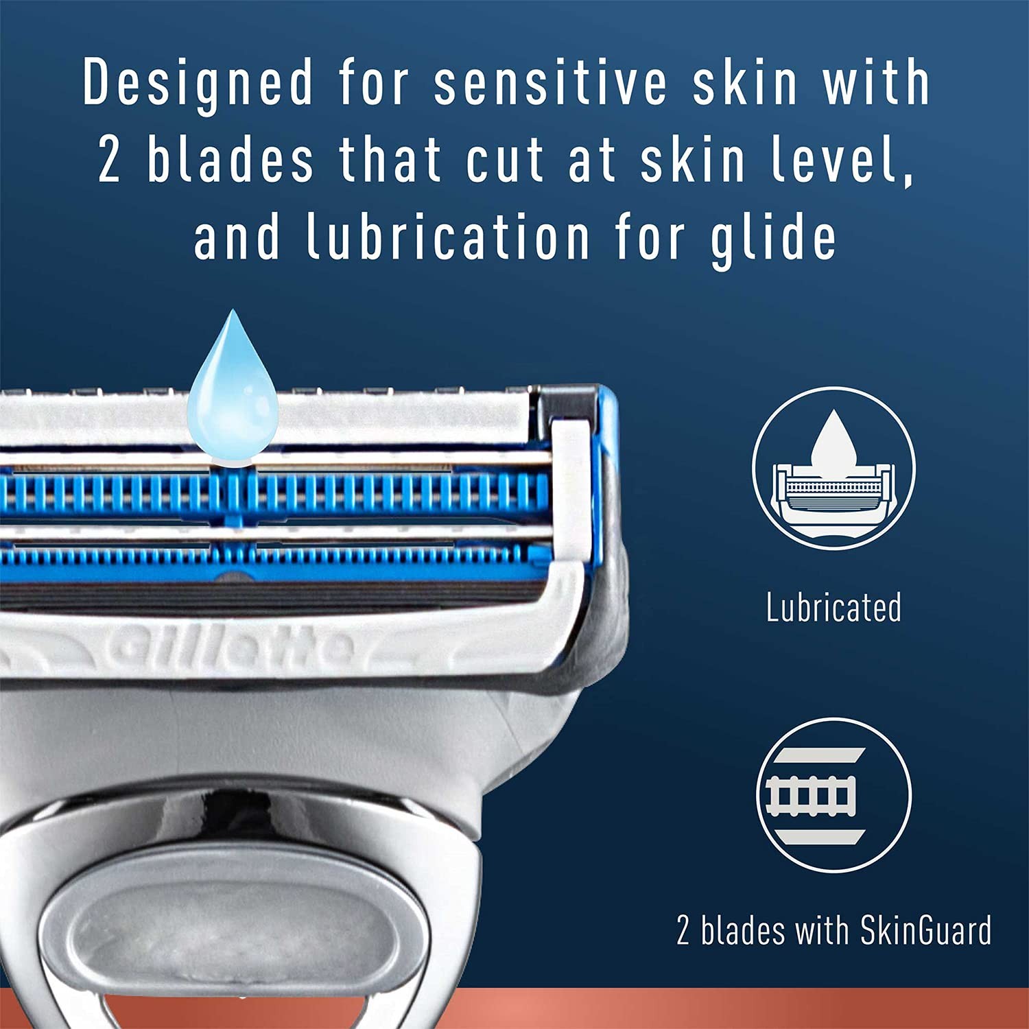 King C. Gillette MenÂ’s Neck Razor, for Sensitive Skin