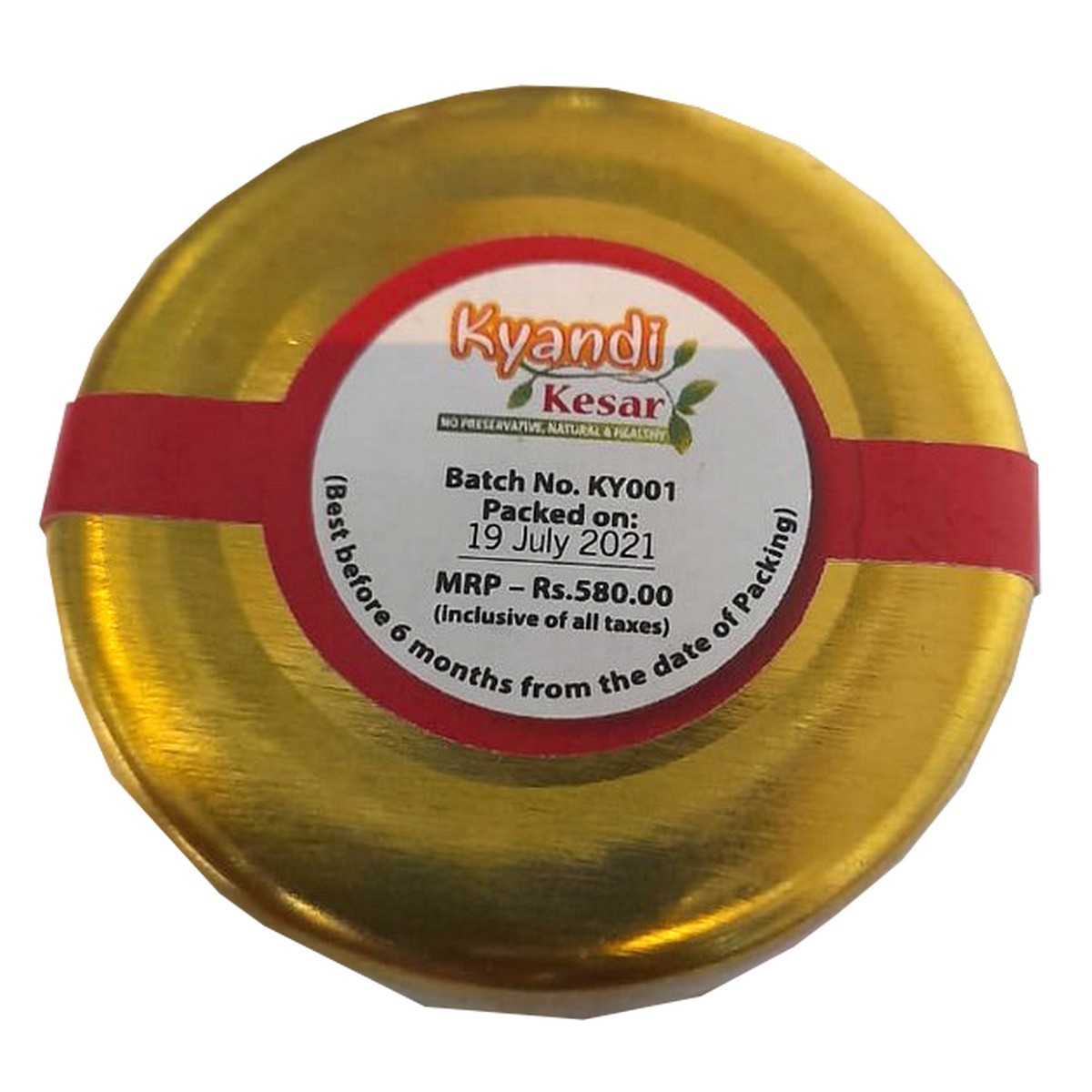 Kyandi Natural Saffron Fresh & Healthy (200 gm)