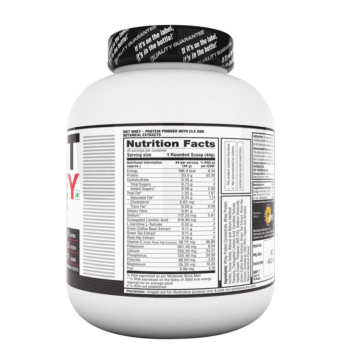 Labrada Nutrition Diet Whey Protein (2 Kg)