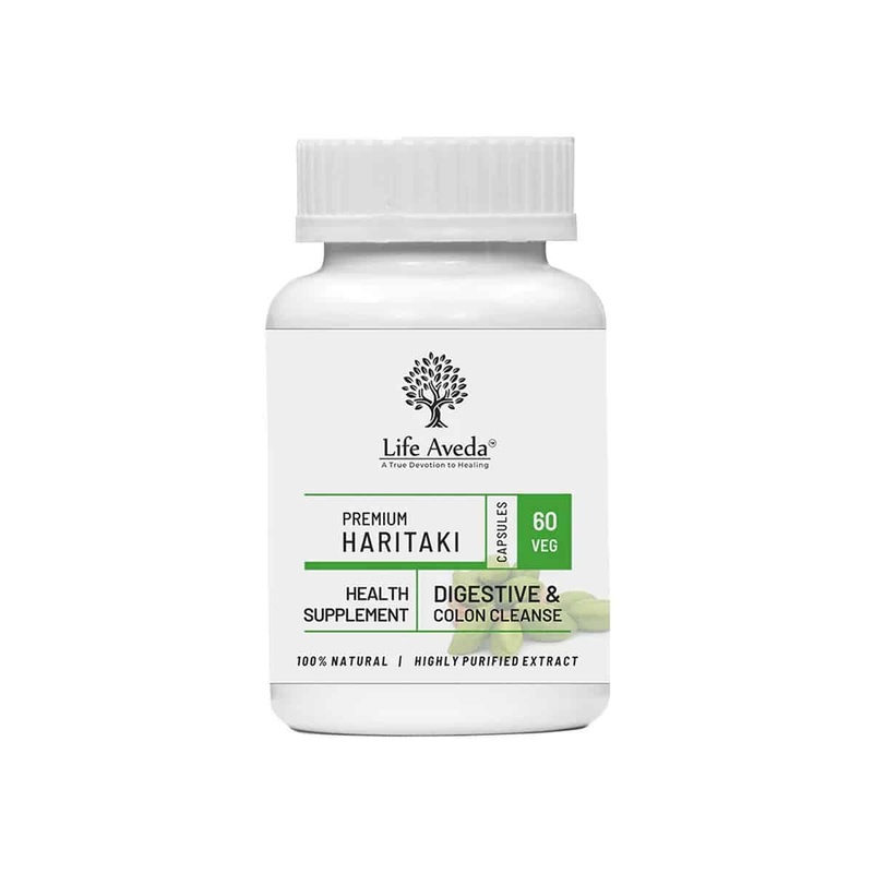 Life Aveda Haritaki Capsules (60 Caps)