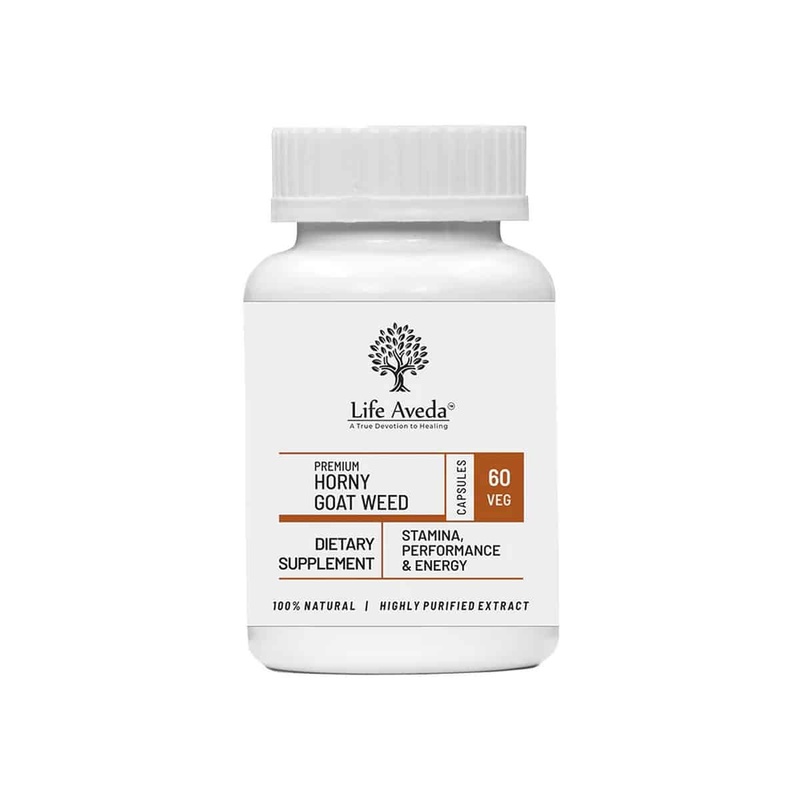 Life Aveda Horny Goat Weed Capsules (60 Caps)