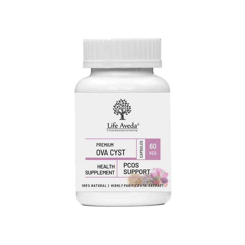 Life Aveda Premium Ova Cyst (60 Capsules)