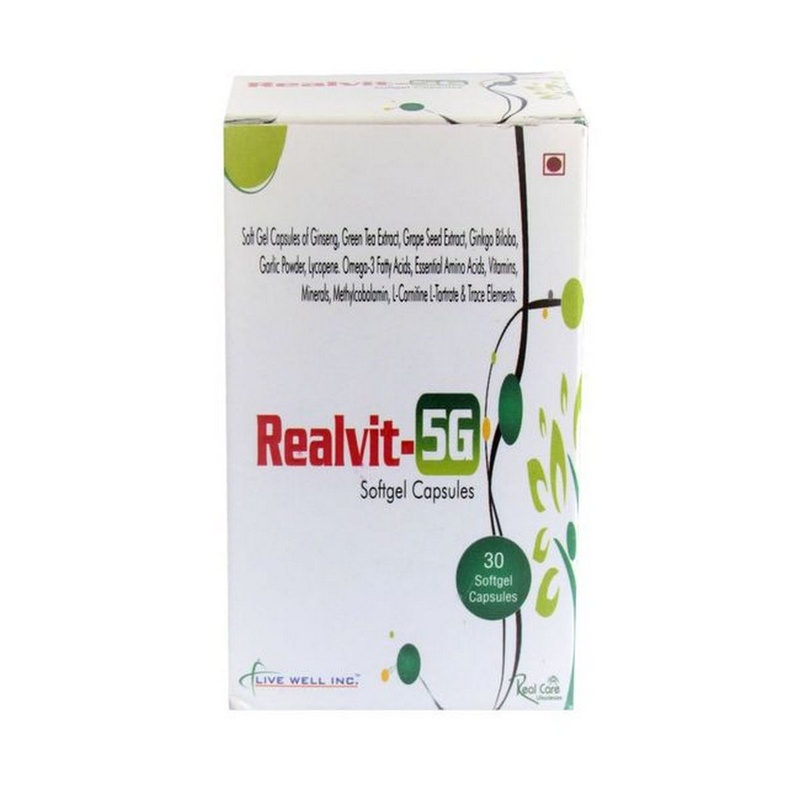 Live Well Inc. Realvit Capsules(5g) 10 tab