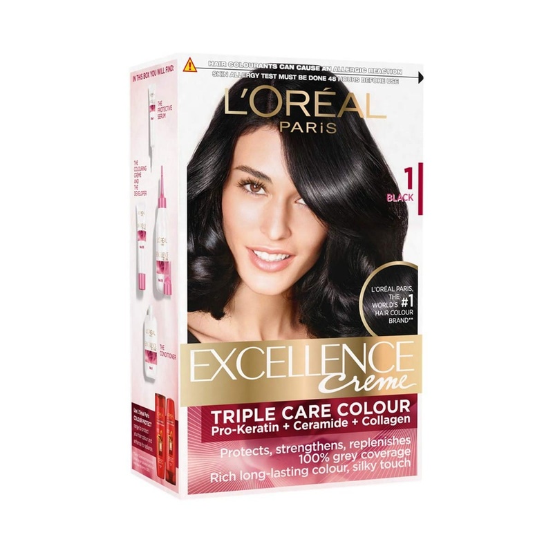Loreal Excellence Hair Colour 1 Black (180 ml)