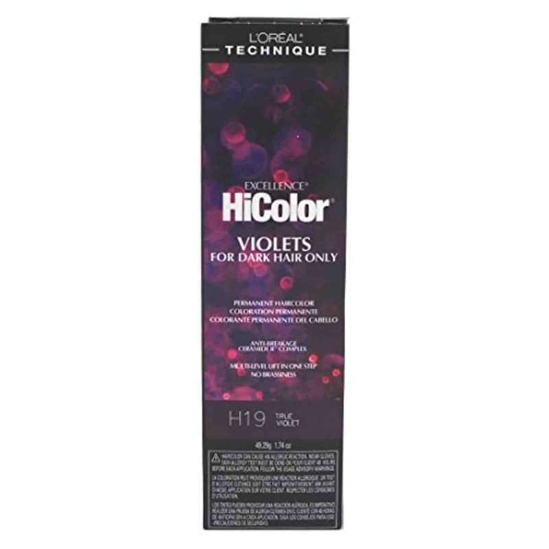 Loreal Hicolor H19 True Violet 3 Packs (51 ml)