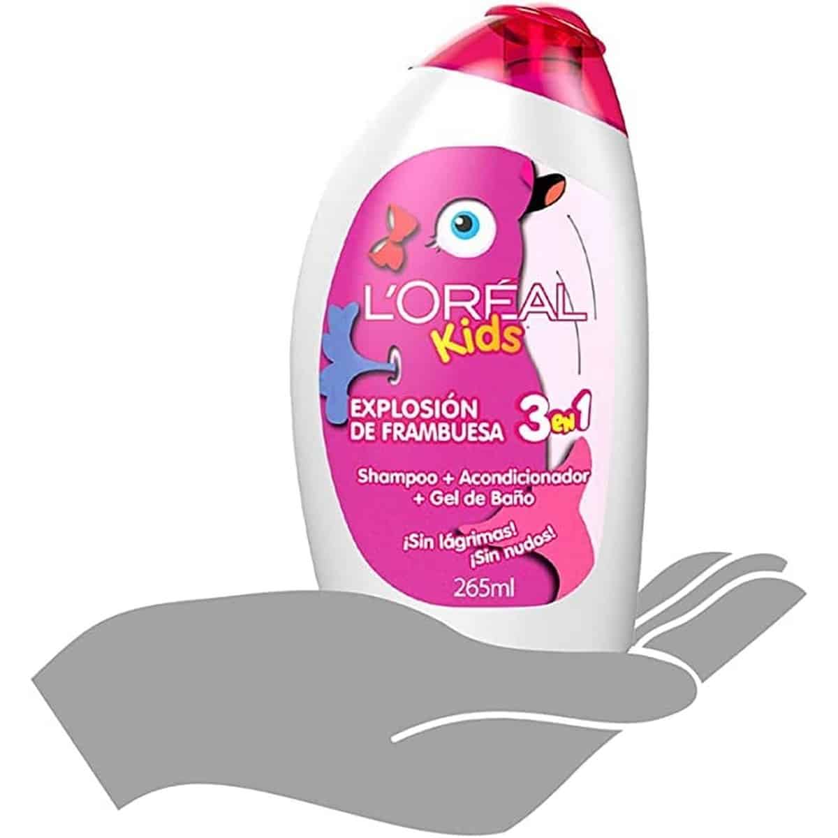 Loreal Kids Raspberry Blast 3-in-1 Shampoo (265 ml)