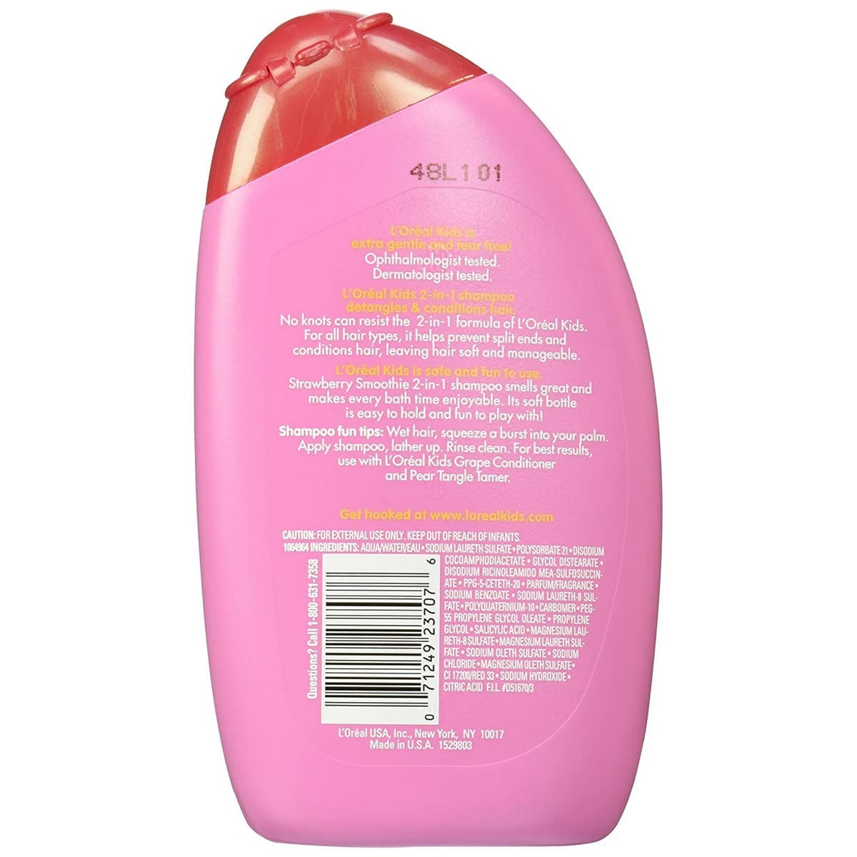 Loreal Kids Shampoo Strawberry Smoothie (265 ml)