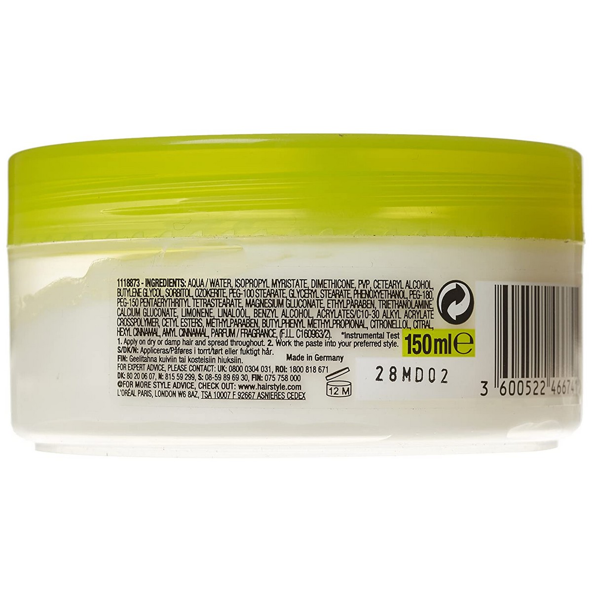 Loreal Line 5 Mineral and Control Gel (150 ml)