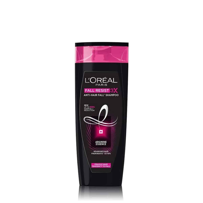 Loreal Paris Fall Resist 3X Anti-Hairfall Shampoo (396 ml)