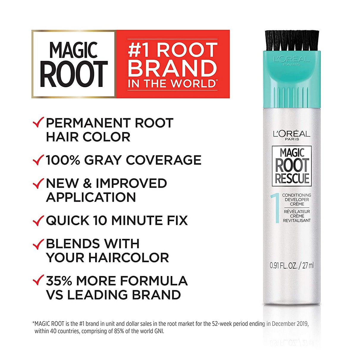 Loreal Paris Root Rescue Medium Brown (27 ml)