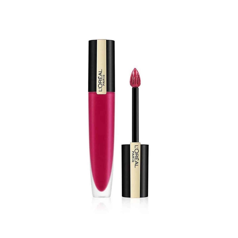 Loreal Signature Pink Matte Liquid Lipstick (7 ml)