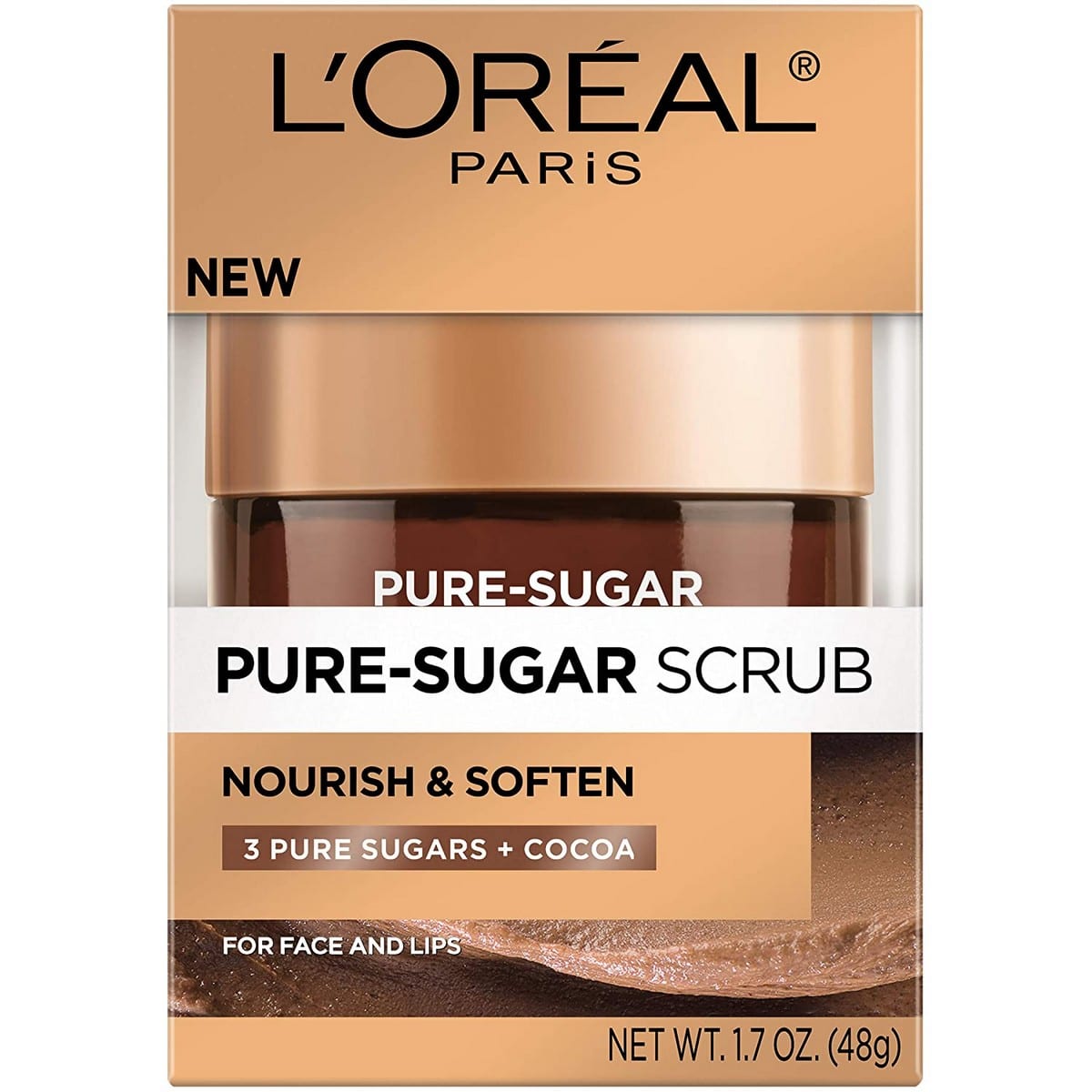 Loreal Skin Care Pure Sugar Scrub (48 grams)