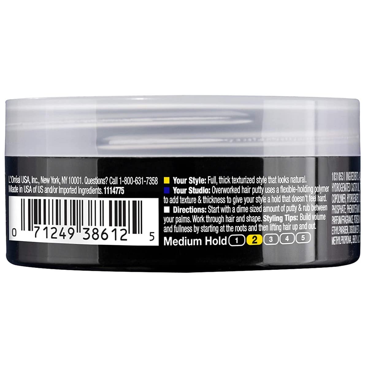 Loreal Studio Overworked Hair Putty (50 grams)