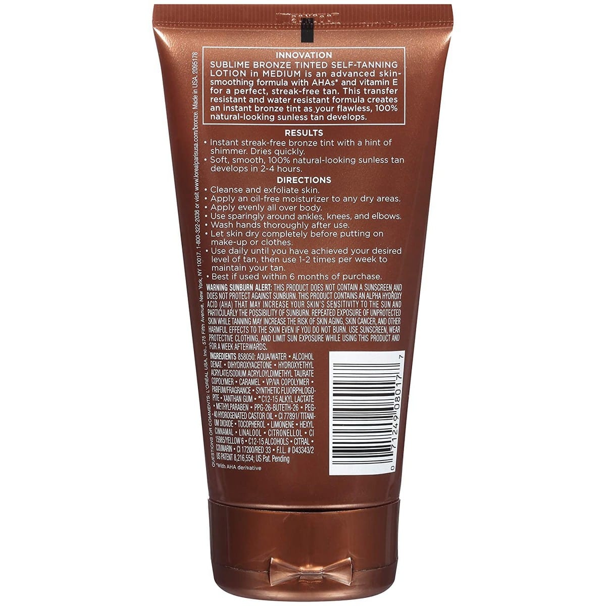 Loreal Sublime Bronze Self-Tanning Lotion (150 ml)