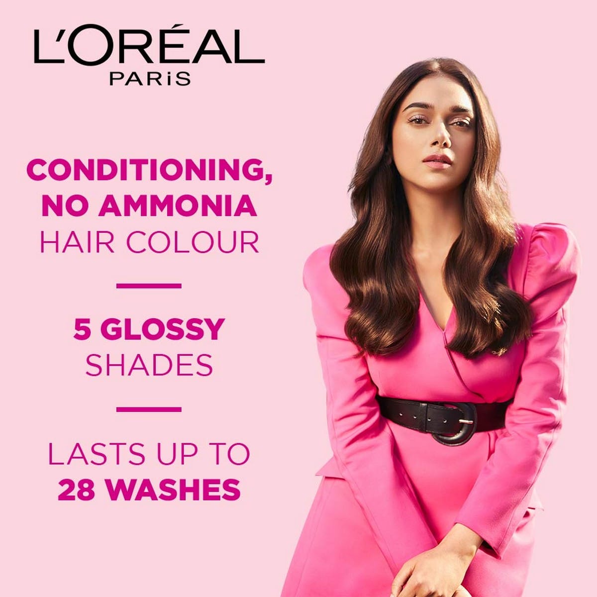 Loreal Temporary Hair Color 300 Darkest Brown (45 grams)
