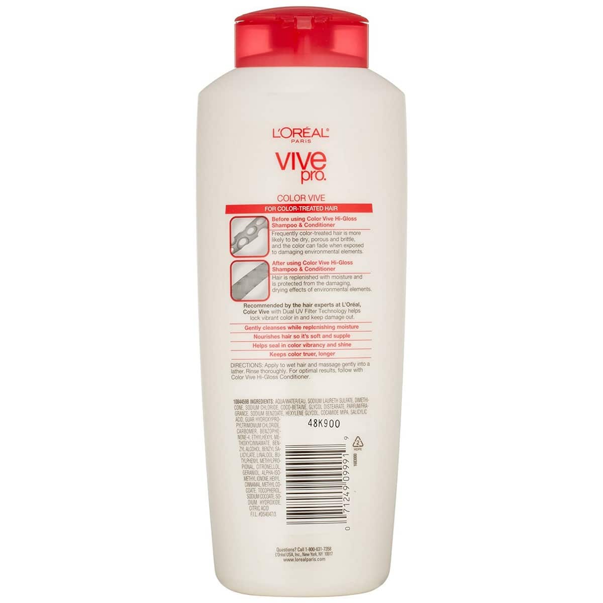 Loreal Vive Pro Color Vive Shampoo Dry (384 ml)