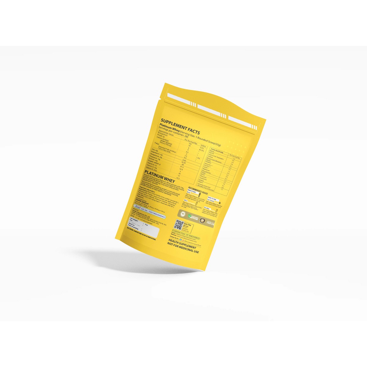 MP Muscle Performance Platinum Whey Protein -Irish Chocolate Flavour (1 kg)