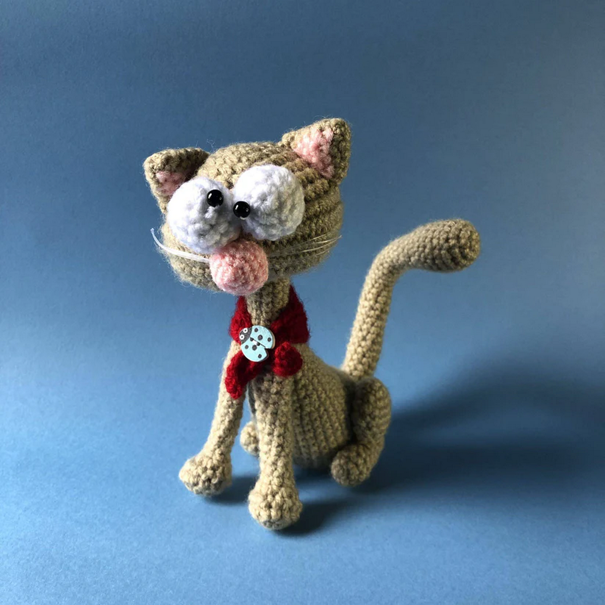 Magical Beings Detective Nakata Cat Crochet Toy