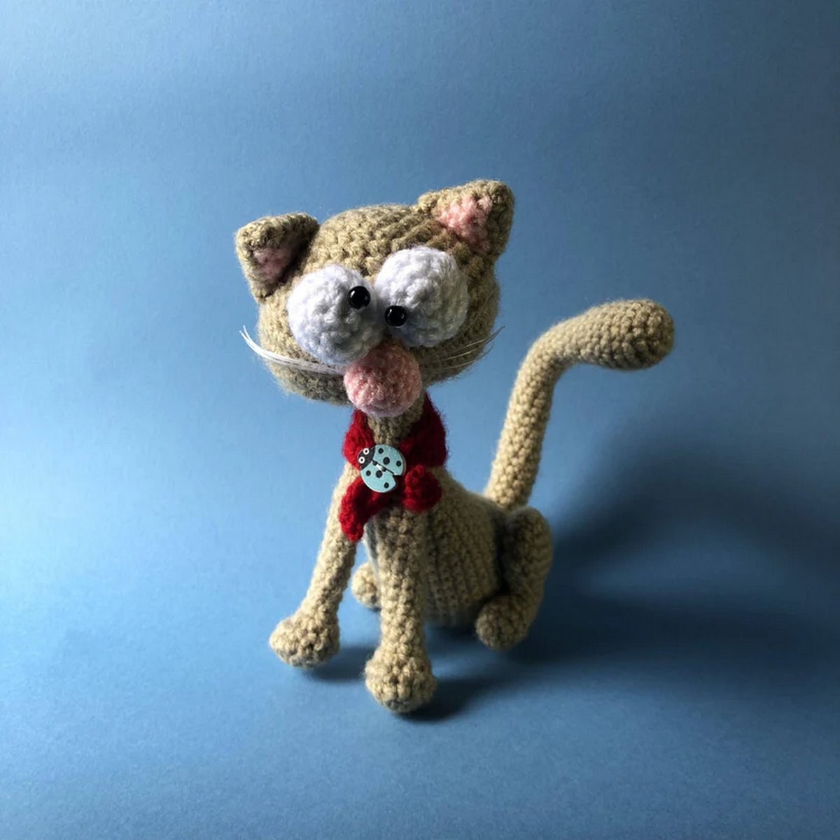 Magical Beings Detective Nakata Cat Crochet Toy