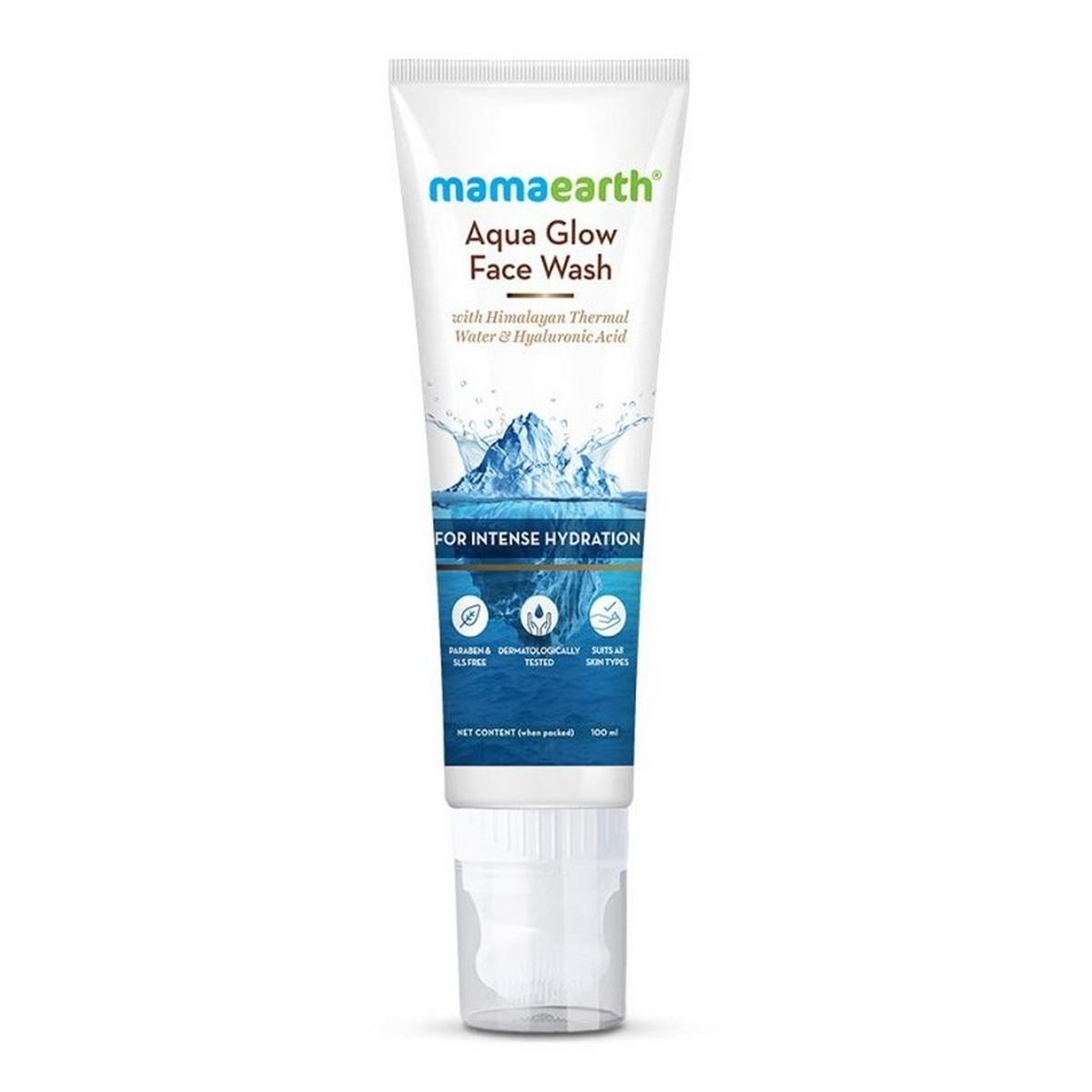 Mamaearth Aqua Glow Face Wash (100ml)