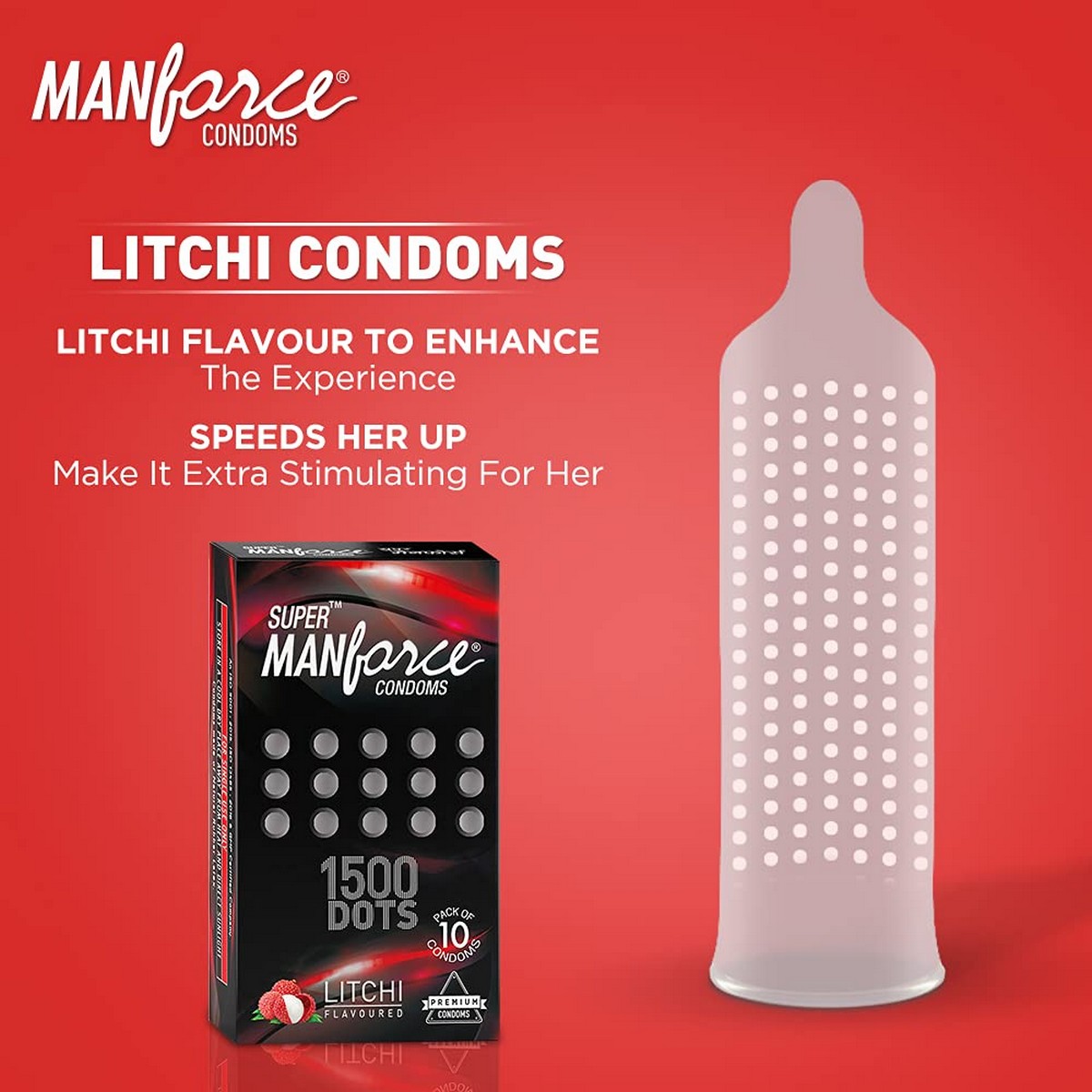 Manforce Condoms Combo Pack- 10 Pieces (Pack of 3)