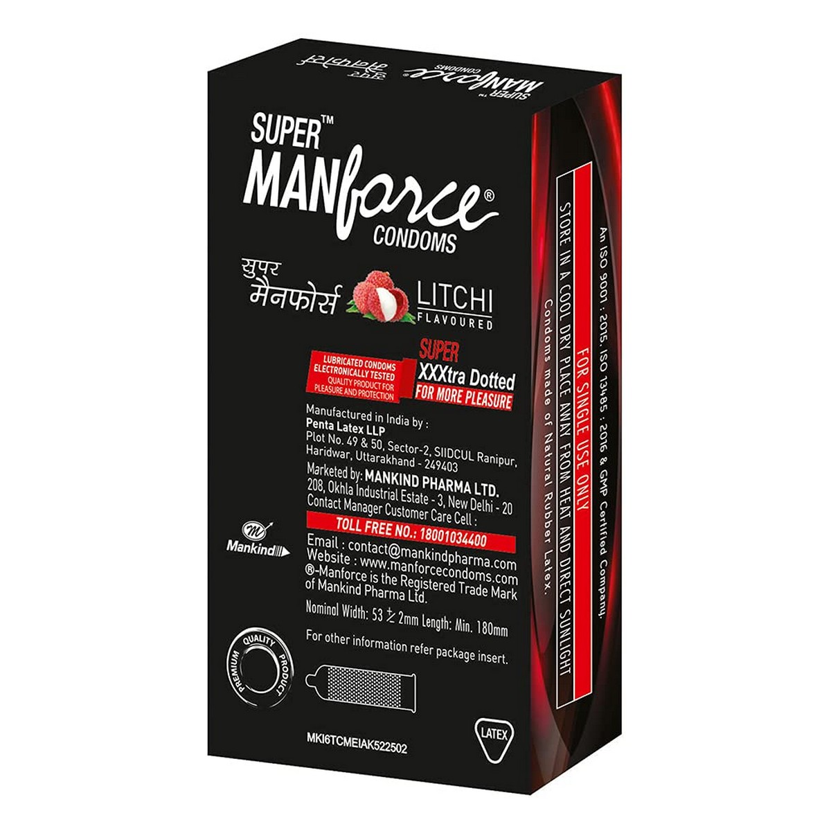 Manforce Fruit Basket Combo Pack - 40 Pieces (Pack of 4)