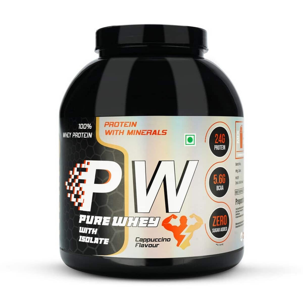Mealo Whey Protein Concentrate Powder Irish Chocolate Flavour (2kg)