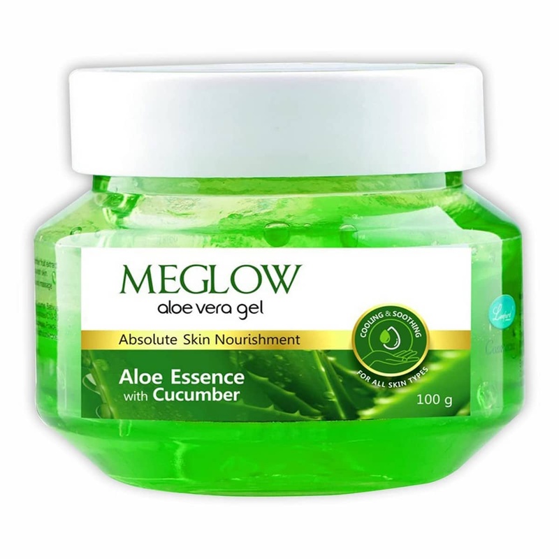 Meglow Aloe vera Gel Jar For Nourished And Healthy Skin (100 gm)