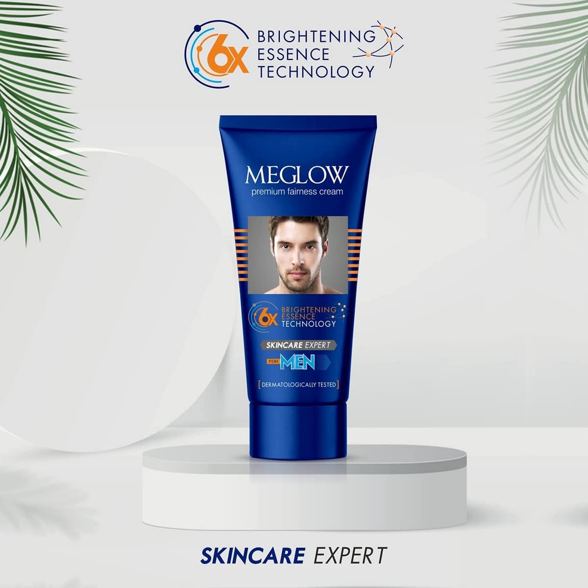 Meglow Men Fairness Foaming Facewash (70 gm)