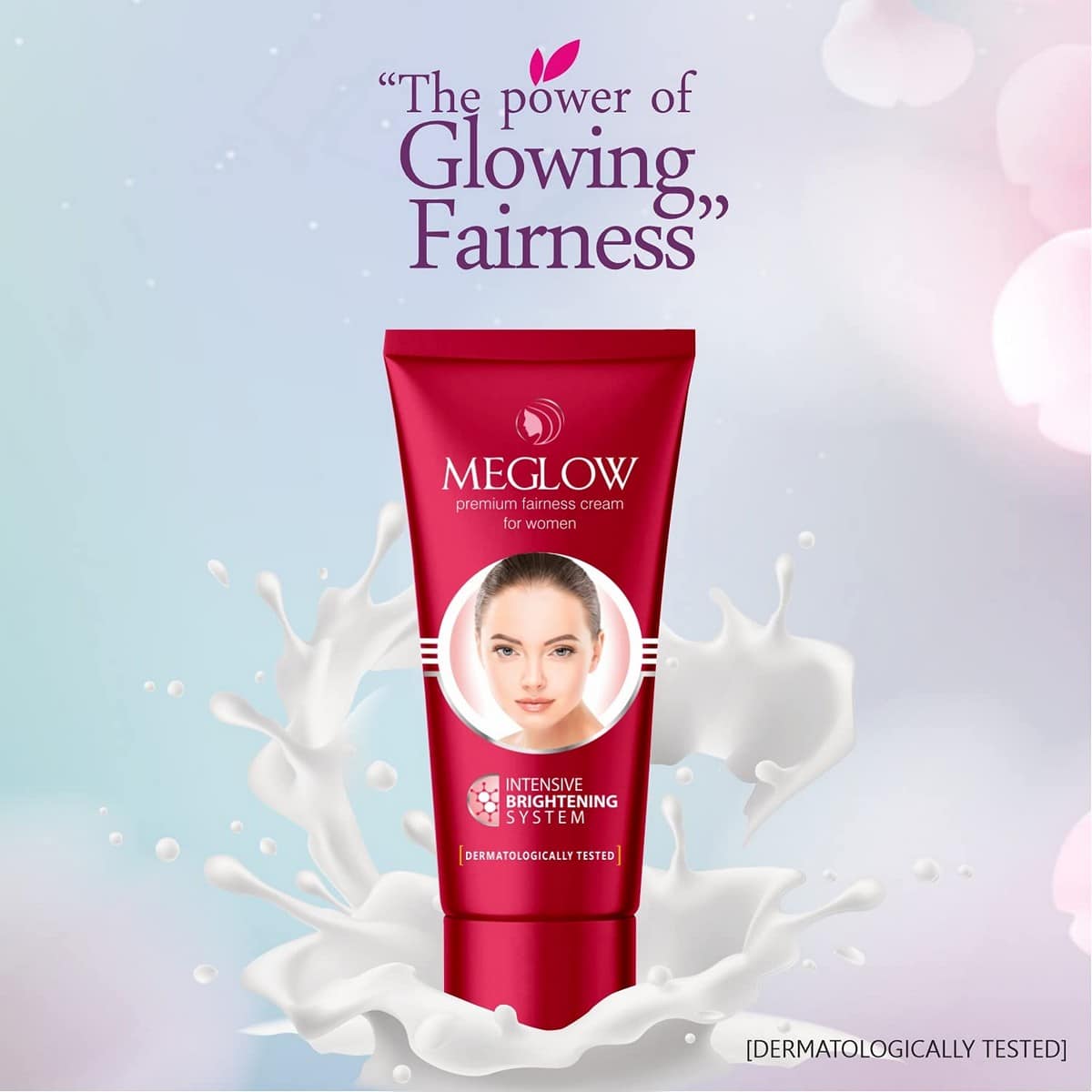 Meglow Men's & Women's Fairness Cream Combo Pack of 4 ( 50 gm Each)