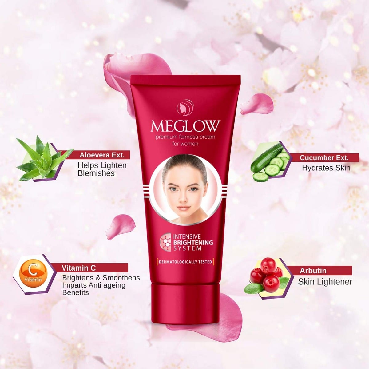 Meglow Skin Care Combo, Pack of 3