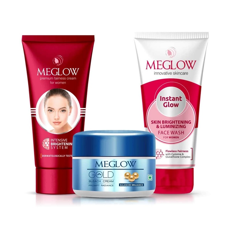 Meglow Skin Care Combo, Pack of 3