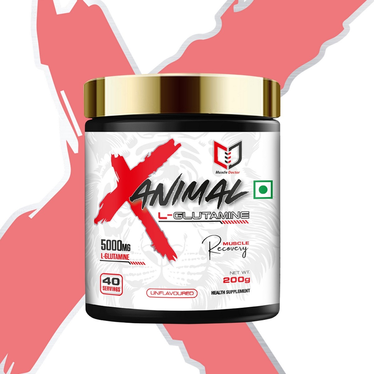 Muscle Doctor L-glutamine Health Supplement (200gm)