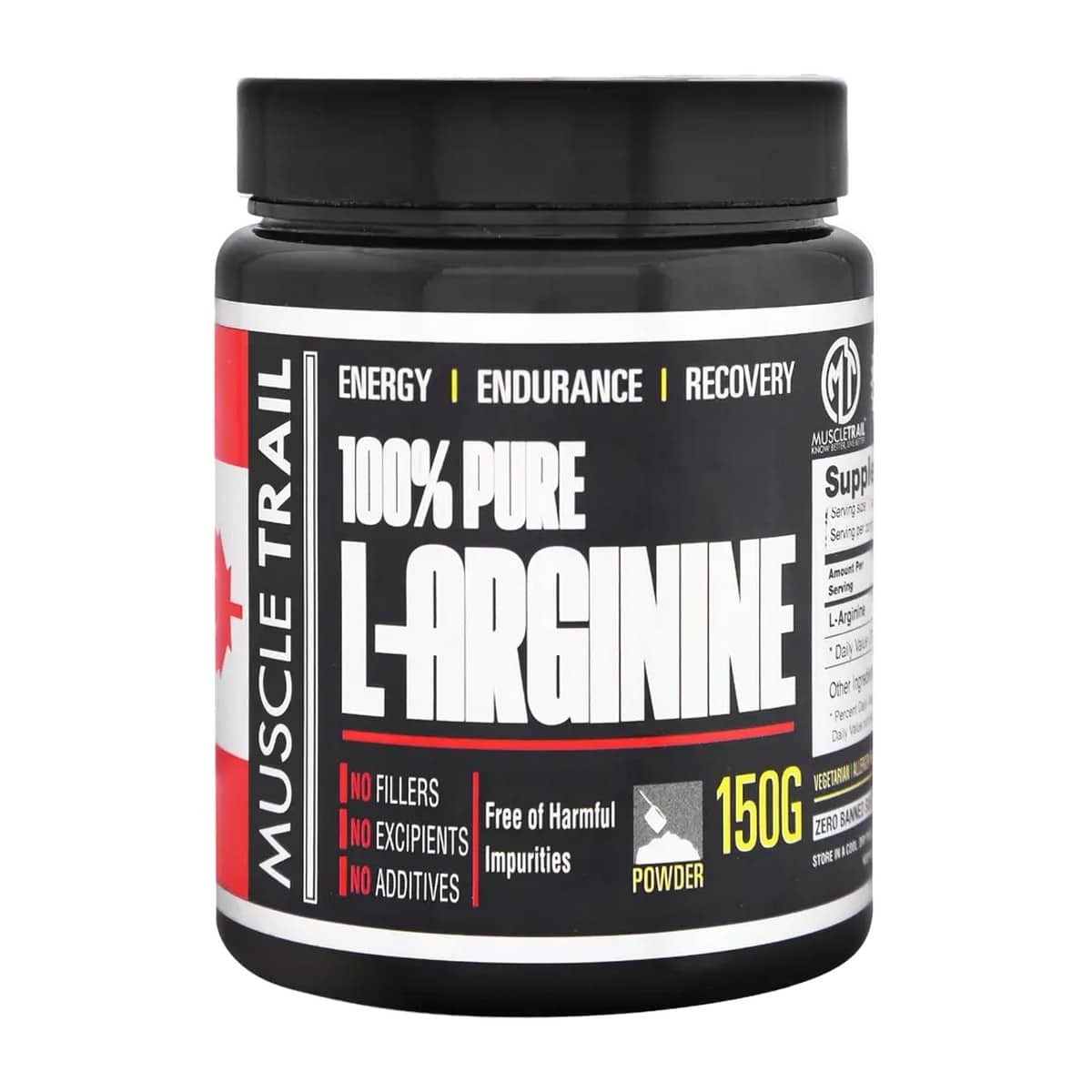 Muscletrail 100% PureÂ L-Arginine (150 grams)