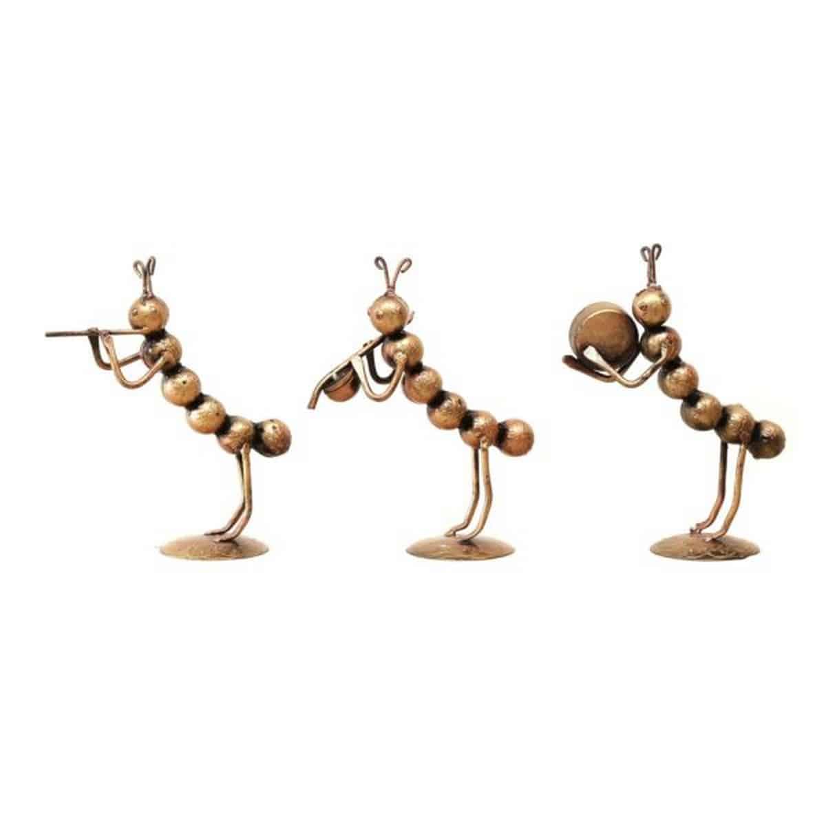 Iron Ant Shaped Showpiece Stand for Table