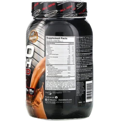 MuscleTech Performance Series NitroTech Ripped Chocolate Fudge Brownie (2 lbs)